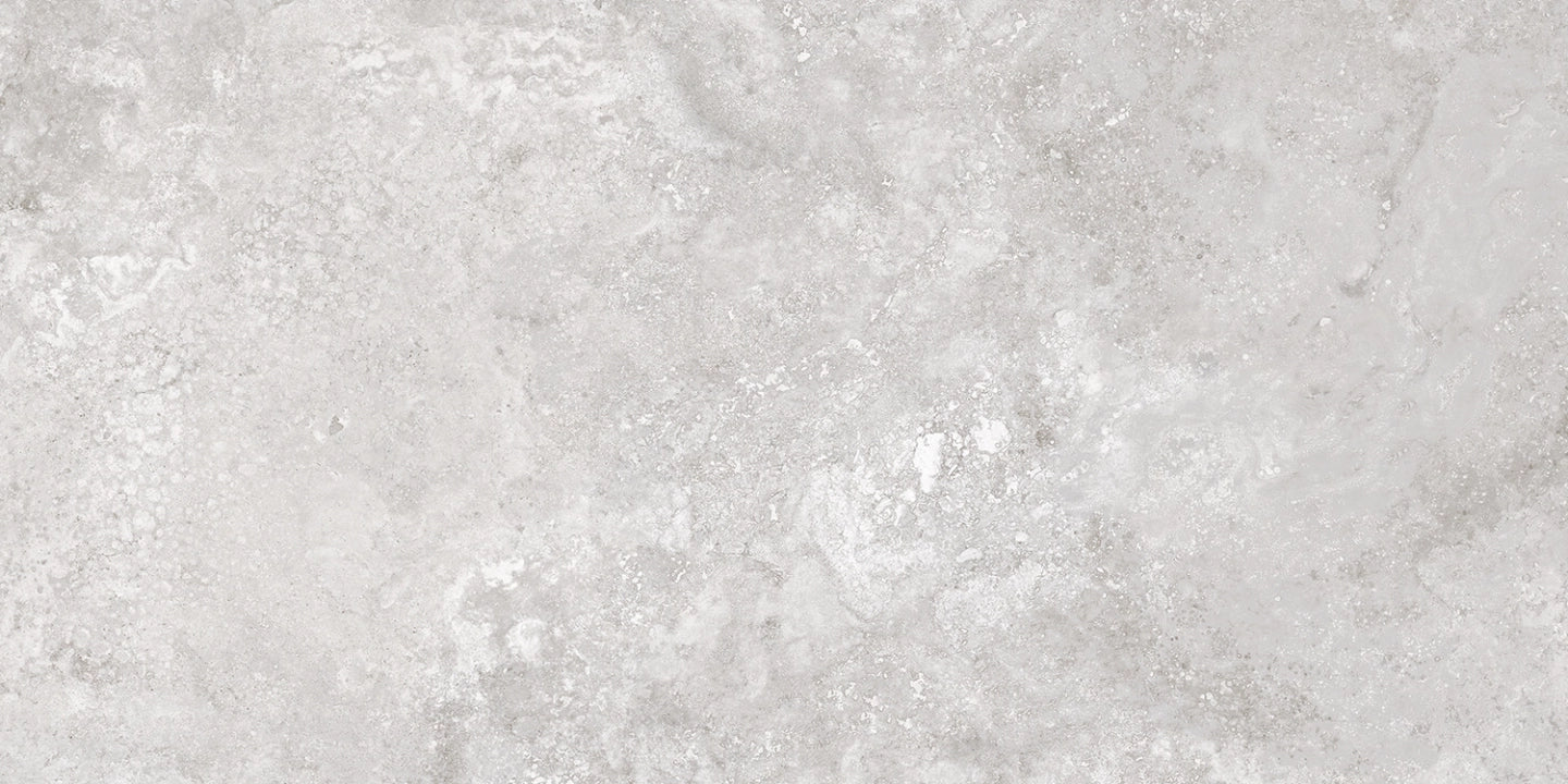 Saime Ceramiche, Travertino - Crosscut Grigio, Matt, 30x60cm, 9.00mm, Rett.