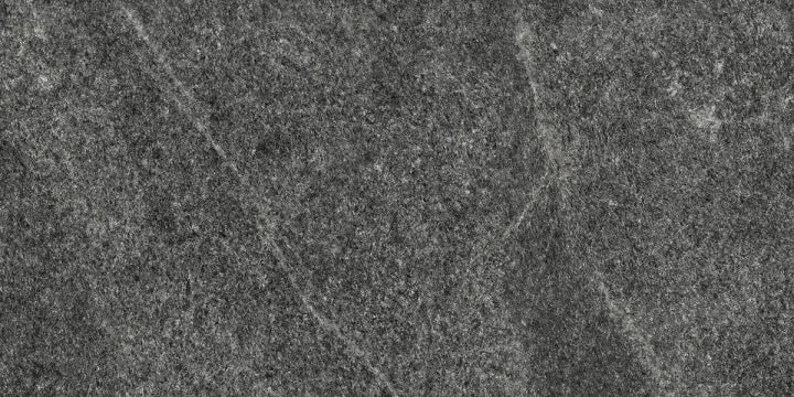 Marazzi, Mystone Quarzite - MZU1 - Black, Strutturato, 30x60cm, 10.00mm, Rett.