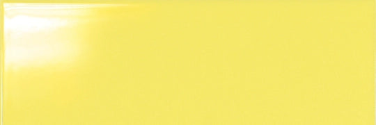 Armonie Ceramiche, Colors - 145067 - Giallo, Lucido, 10x30cm, 8.50mm, Not rectified