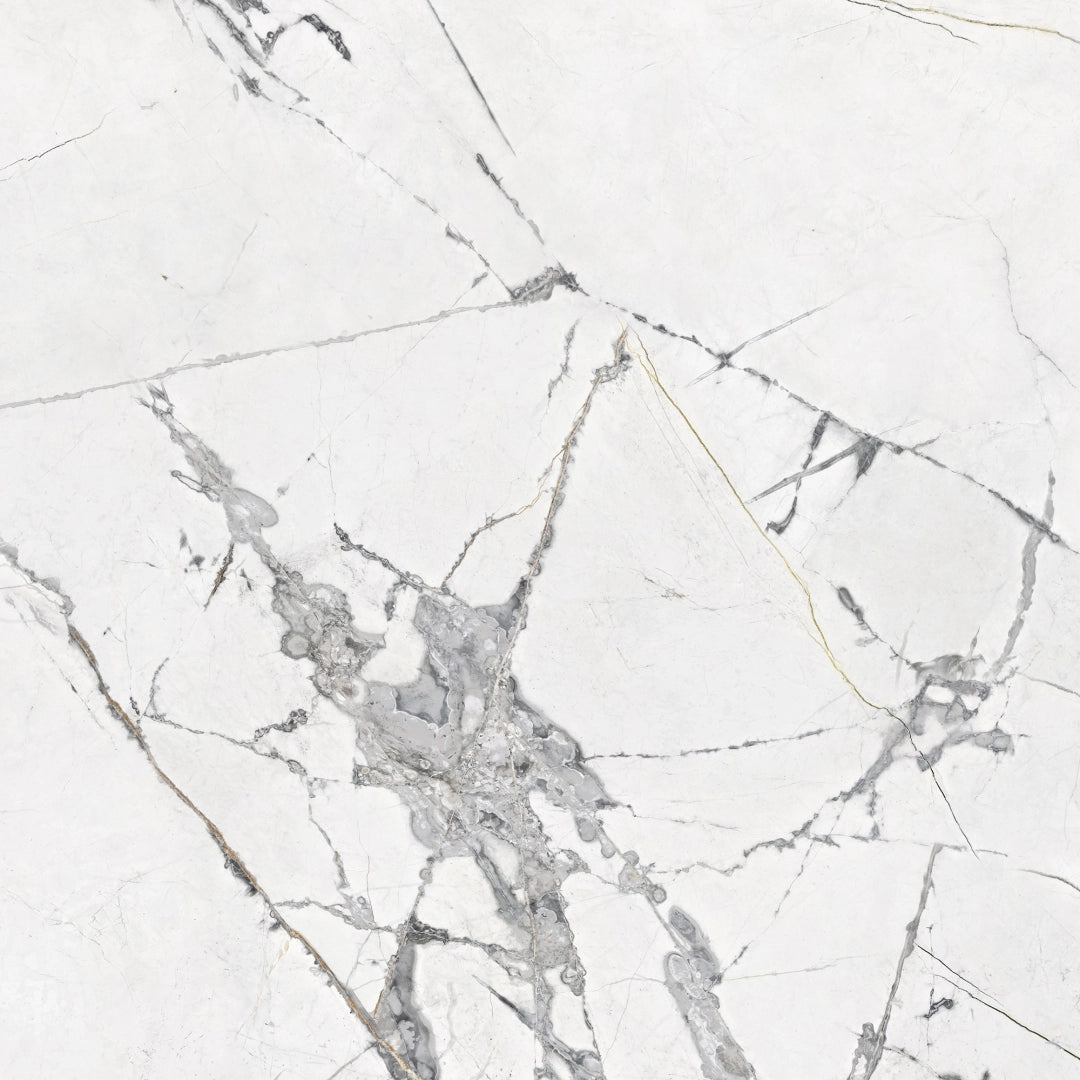 Ceramica Rondine, Canova - J90933 - Invisible White, Lappato, 120x120cm, 6.00mm, Rett.
