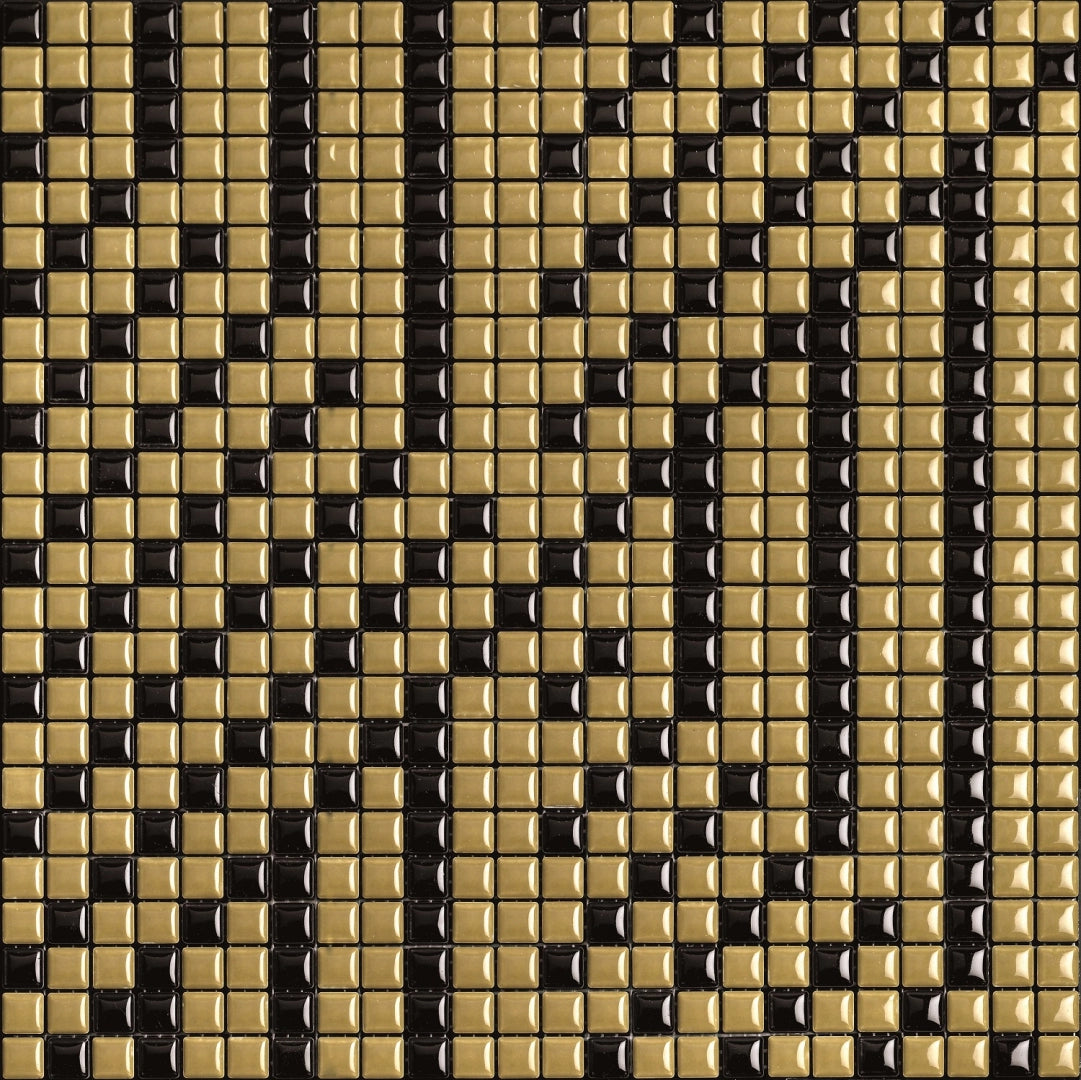 Appiani, Allure - MARL002 - Marlene 02 Black/Mustard, Naturale, 30x30cm, 7.20mm
