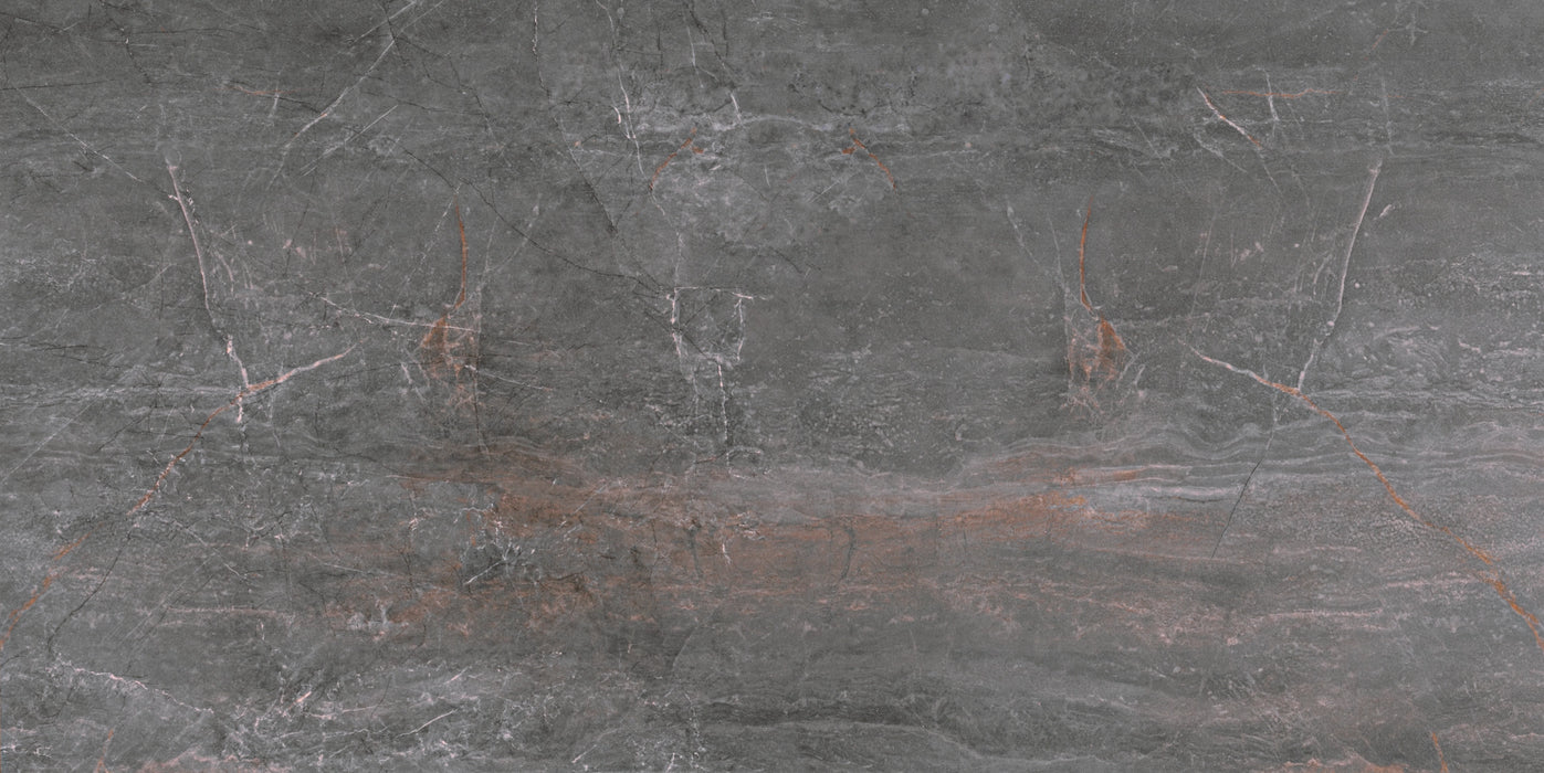 Serenissima Ceramiche, Fossil - 1066569 - Piombo, Lux, 60x120cm, 9.50mm, Rett.