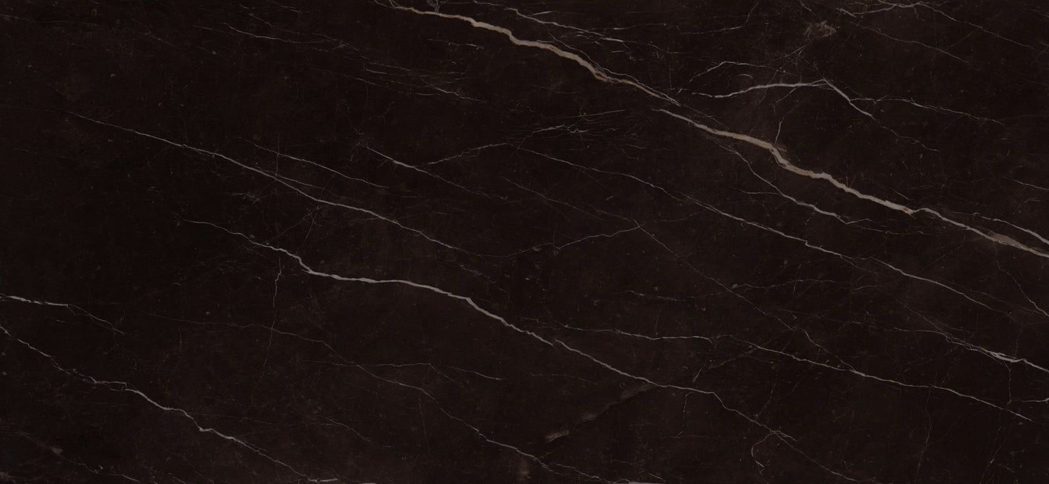 Cotto D'este, Vanity - Dark Brown, Glossy, 60x120cm, 6.50mm, Rett.