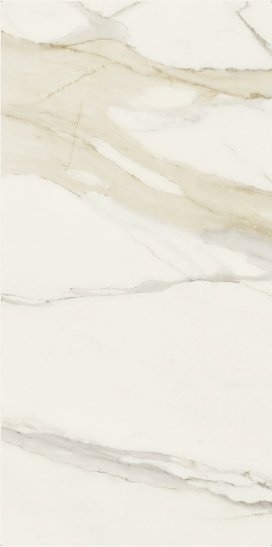 Florim, I Classici - 750682---Calacatta-Gold,-Glossy-,-120x240cm,-6.00mm,-Rett.