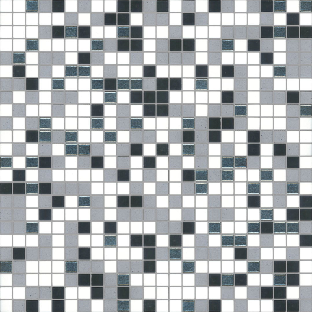 Appiani, Mix Neutral - XUHT 403 - Urban Hi-tech 03 Carbone/Ankerite/Ghiaccio/Alluminio/Calla, Naturale (1.2x1.2), 30x30cm, 7.20mm