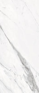 Ceramiche Supergres, Purity Of Marble - S278 - Statuario, Lux, 120x278cm, 6.00mm, Rett.