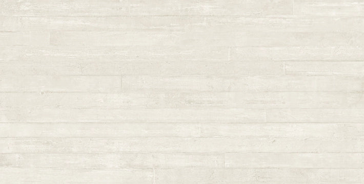 Provenza Ceramiche, Re-play Concrete - EKEY - White, Cassaforma Flat, 60x120cm, 9.50mm, Rett.