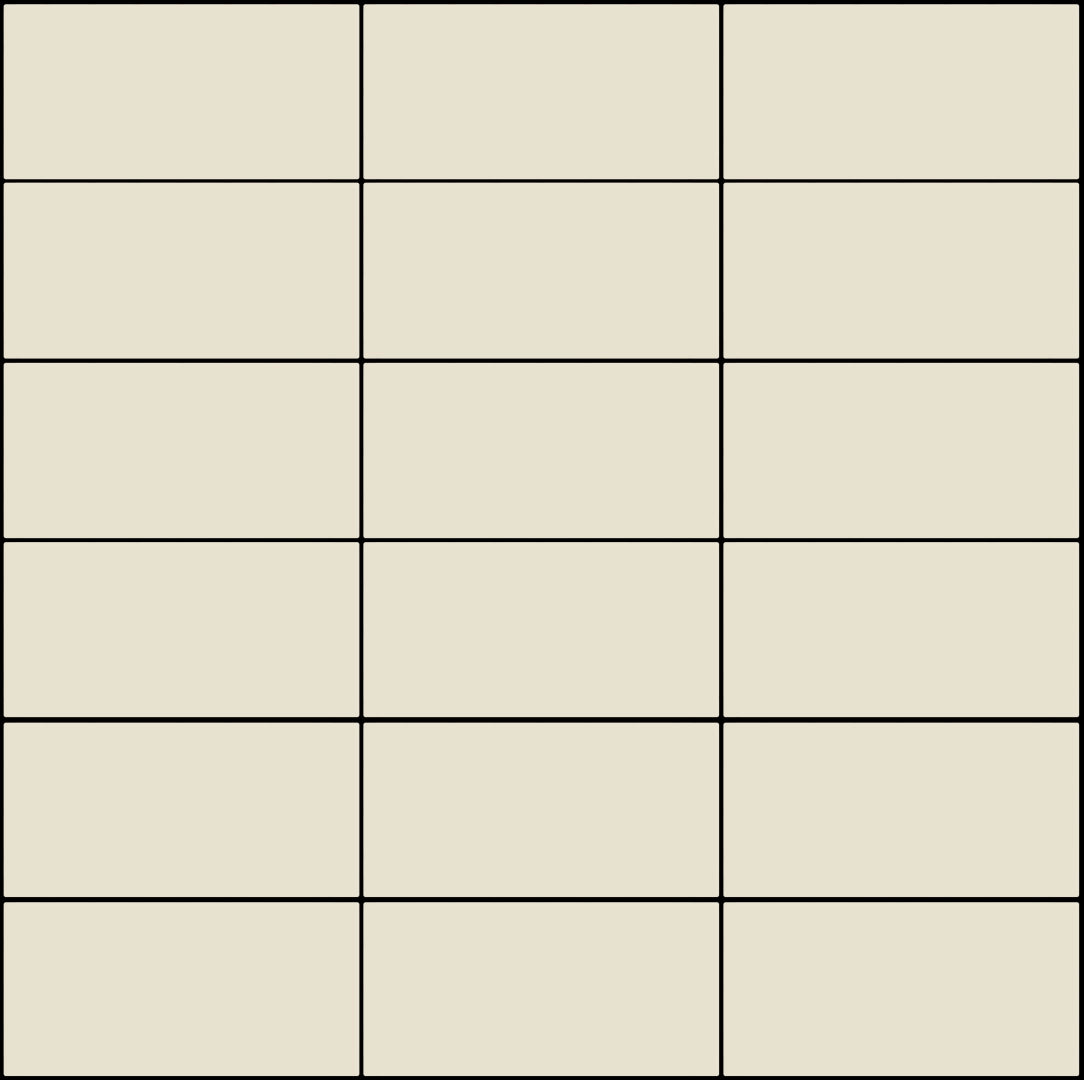 Appiani, Seta - SET 2021 - Avorio, Matte (5x10), 30x30cm, 7.20mm