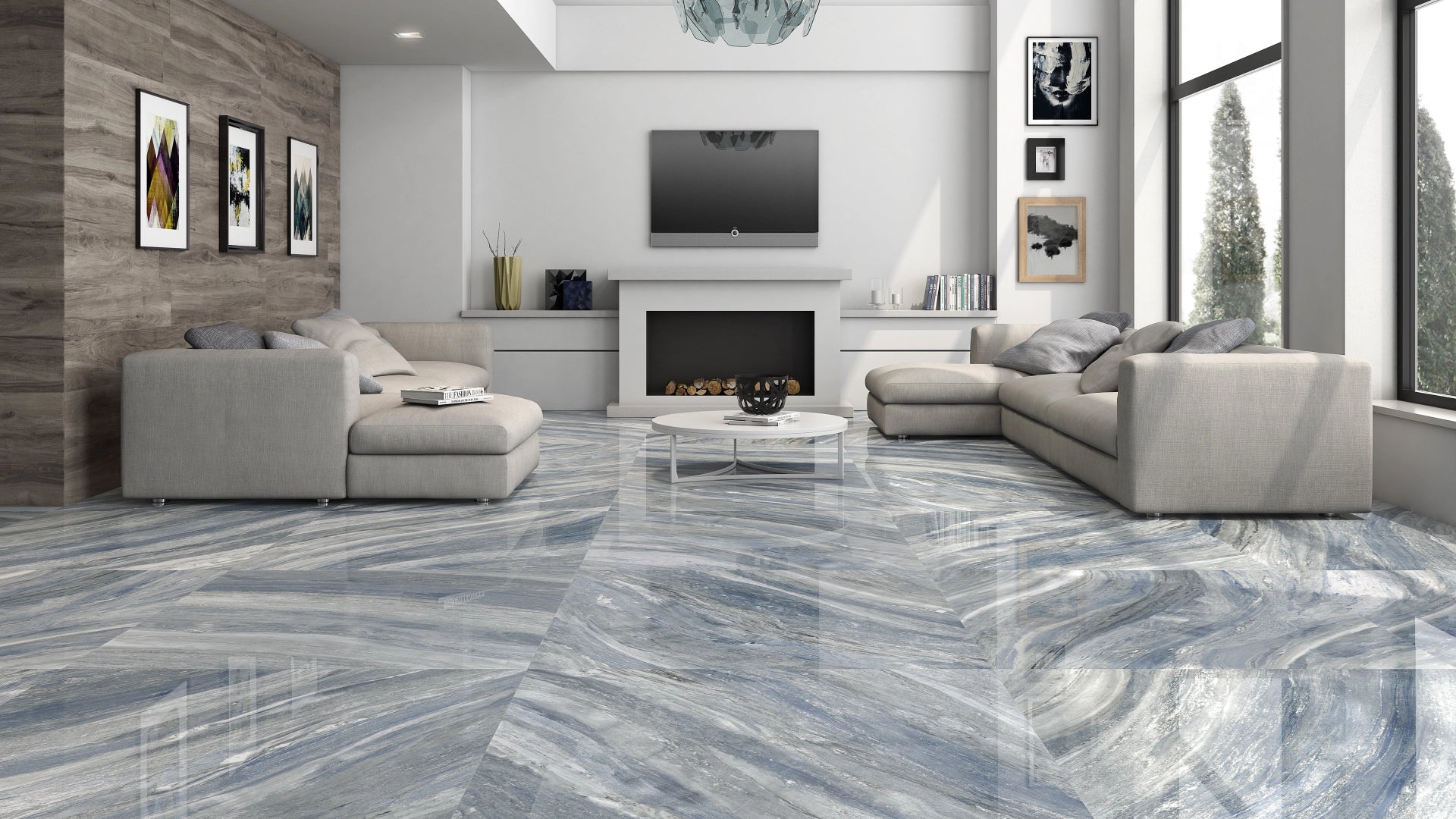 Pamesa, Rovere - Bark, Matt, 8x44.2cm, 8.50mm, Rett.