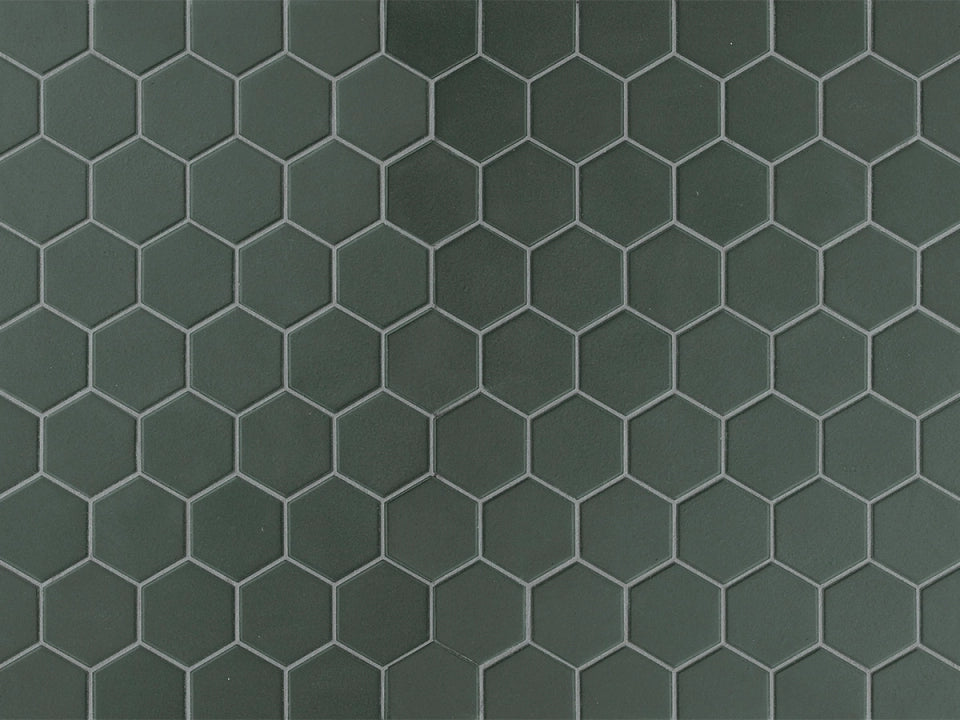 Terratinta Ceramiche, Hexa - Green Echo, Matt, 14x15cm, 10.00mm, Rett.