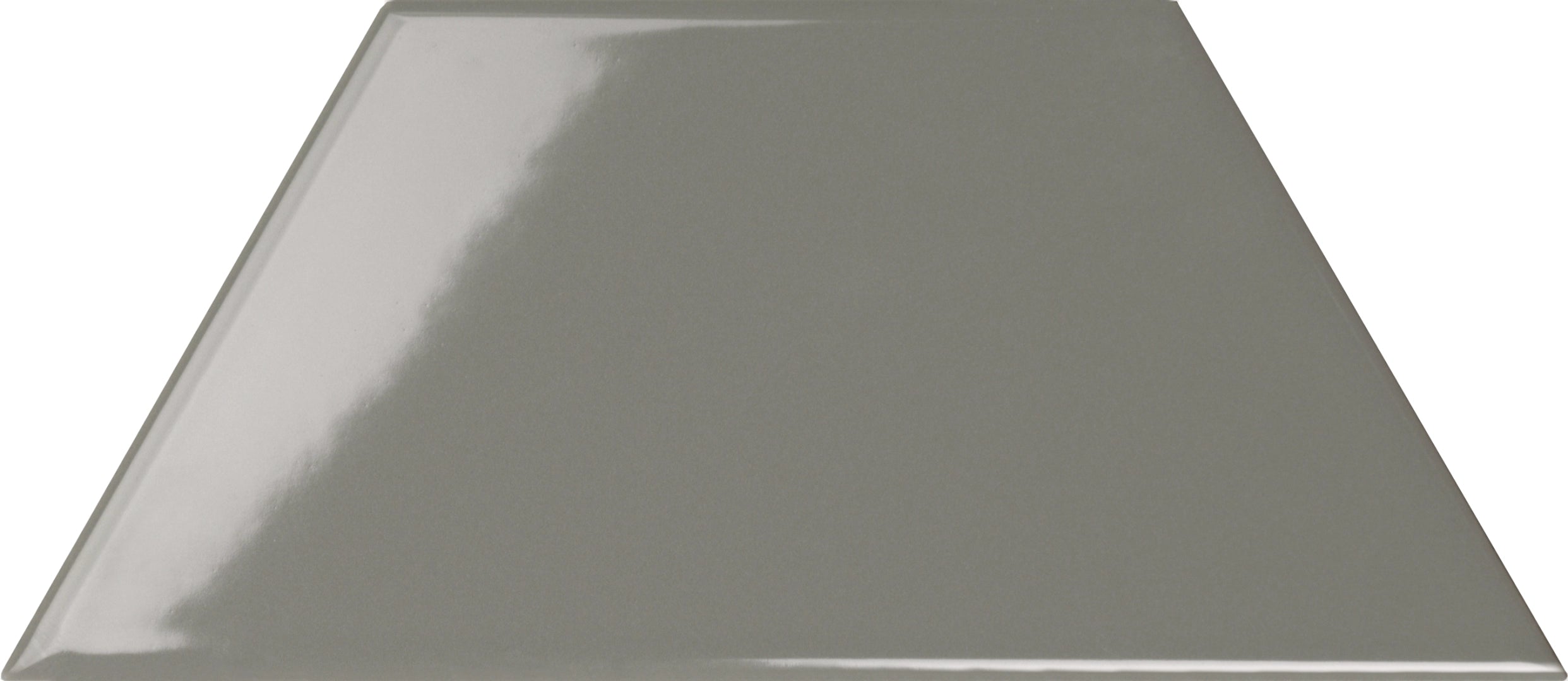 Tonalite, Trapez Glossy - TRA1633 - Piombo, Lucida, 10x23cm, 9.00mm, Rett.
