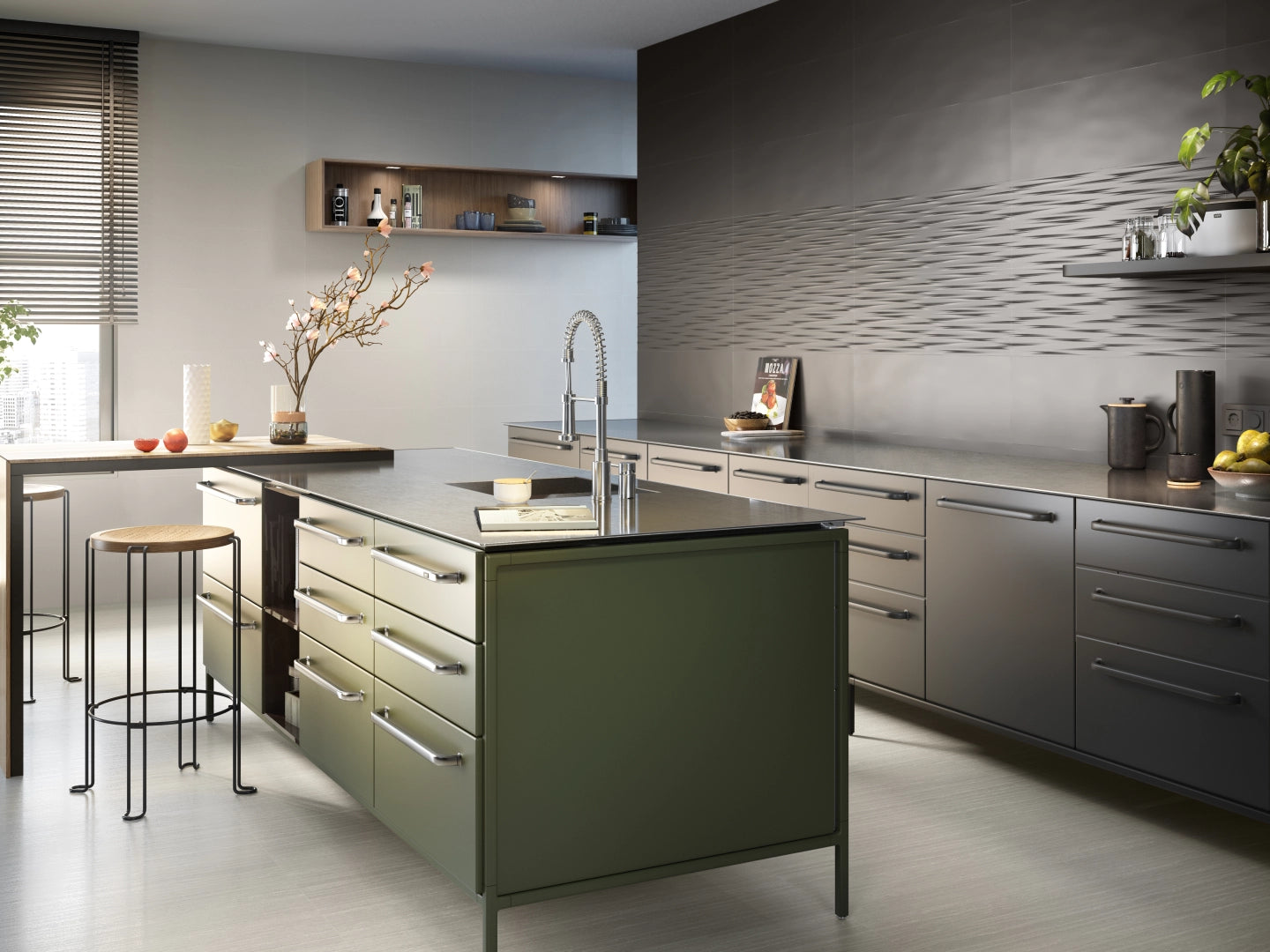 PorcelaniteDos, Tivoli - 1829 - White, Polished, 98x98cm, 10.00mm, Rett.