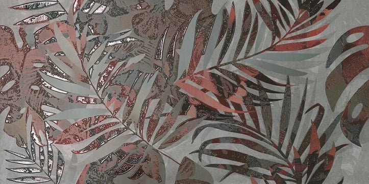 Fap Ceramiche, Fap Murals - fQK2 - Tropic Ibisco, Matt, 80x160cm, 8.50mm, Rett.