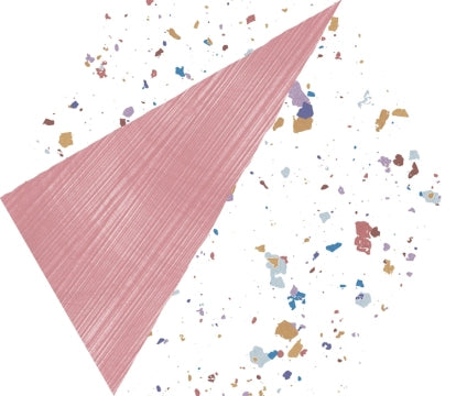 Aparici, Stracciatella - Pink, Naturale, 25x29cm, 10.00mm, Rett.