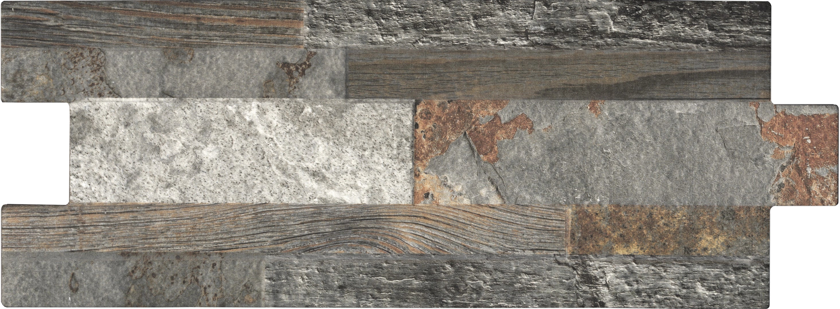 Walls&More by Keradom, Fusion - Q300 - Hot, Naturale, 16x40cm, 10.00mm