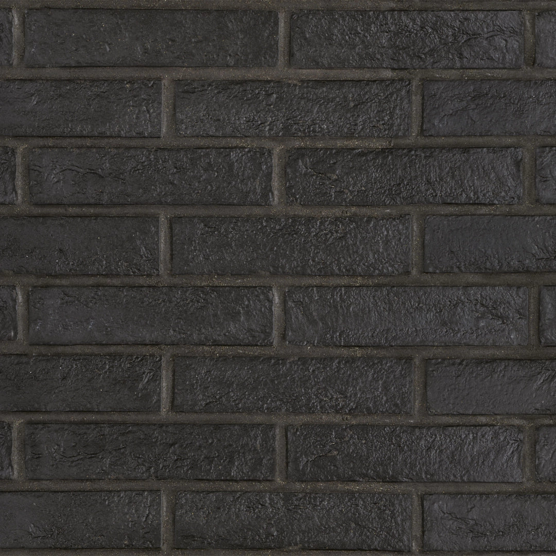Ceramica Rondine, New York - J85676 - Black, Naturale, 6x25cm, 9.50mm