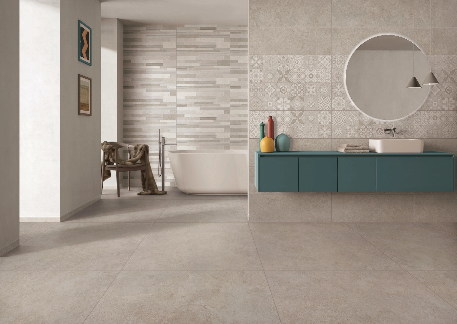 Arpa Ceramiche, Limewall - ALWR01 - White, Matt, 25x75cm, 8.00mm, Rett.