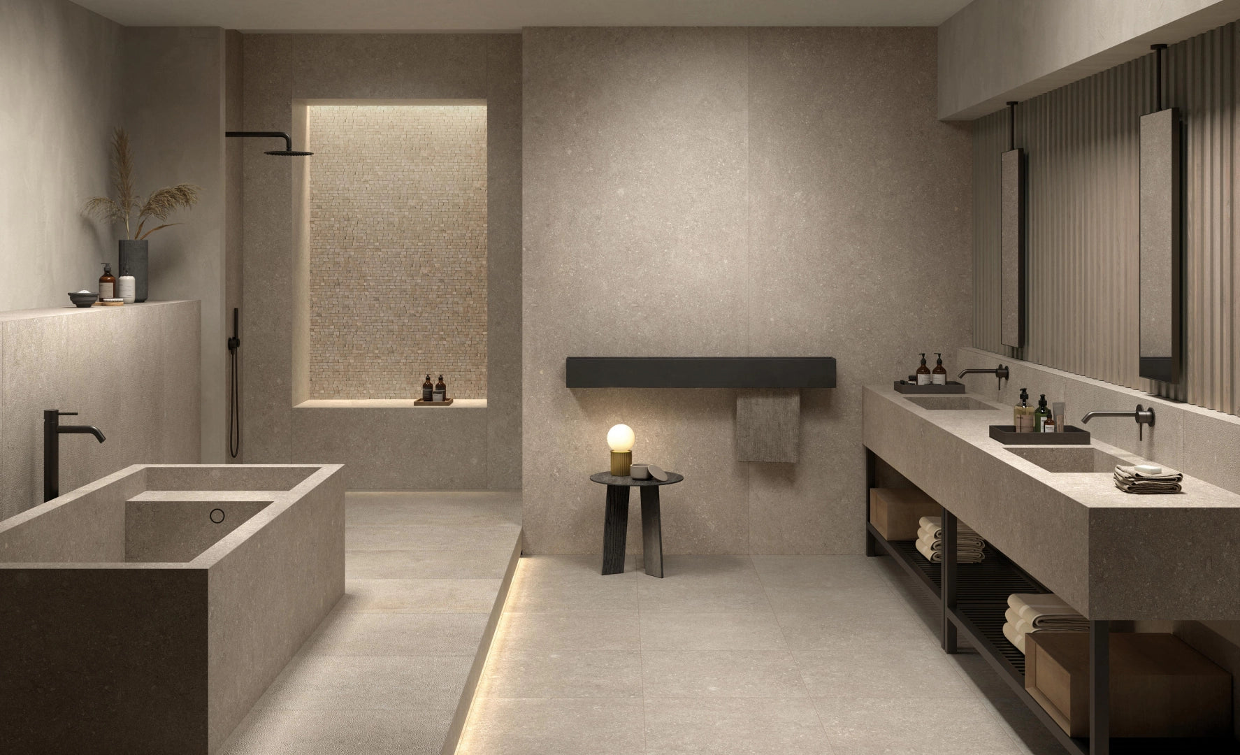 Kronos Ceramiche, Le Reverse - RS046 - Opal, Elegance Lappato, 80x80cm, 10.00mm, Rett.