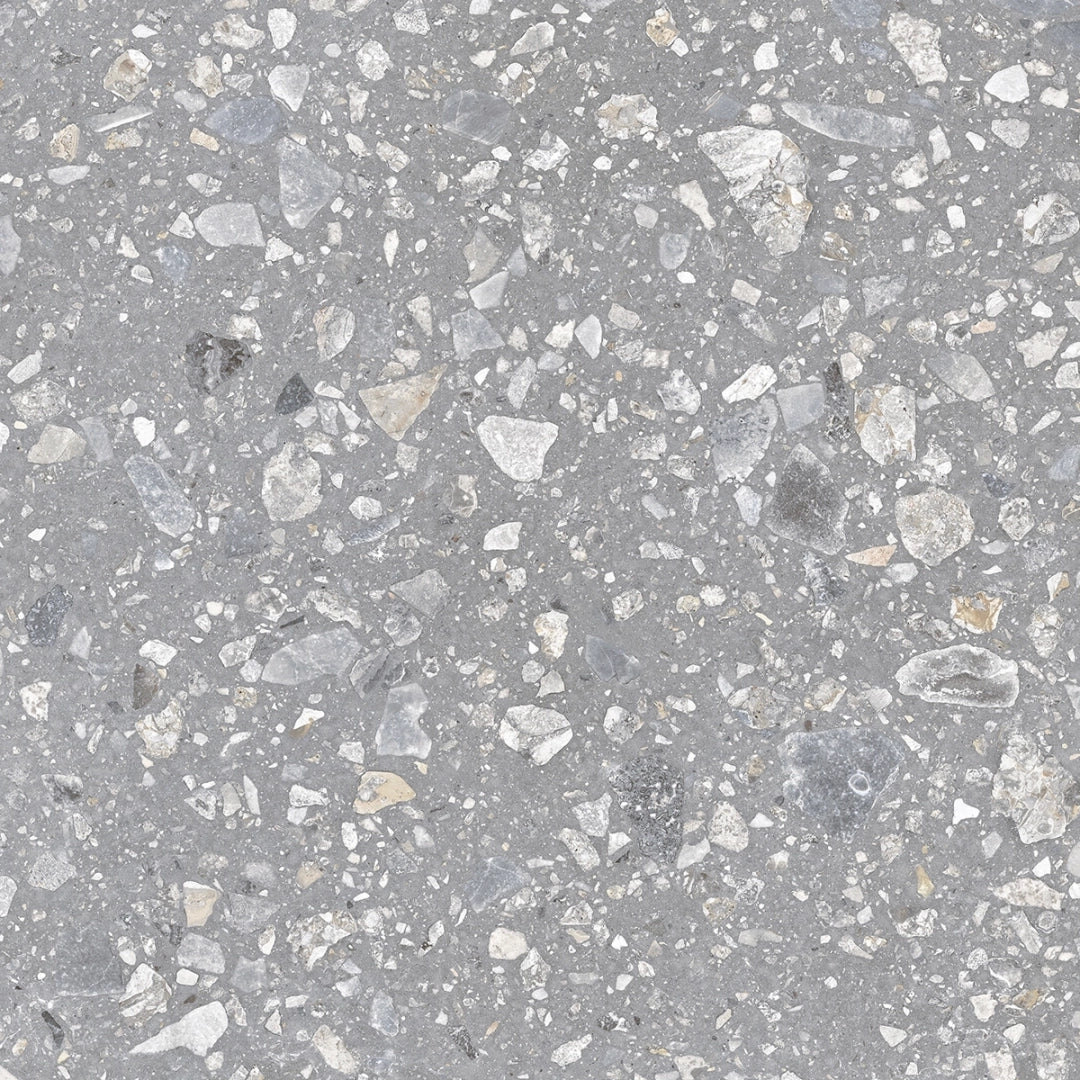 Sintesi Ceramica Italiana, Ecoproject - Grey, Naturale, 60x60cm, 9.00mm, Rett.