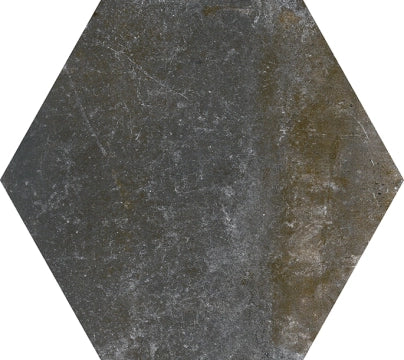 Tau Ceramica, Terracina - Black, Matt, 25.8x29cm, 10.00mm