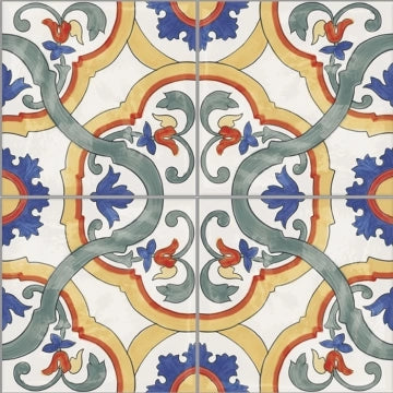 Ceramica Valsecchia, Amalfi - 3, Glossy, 15x15cm, 8.50mm, Rett.