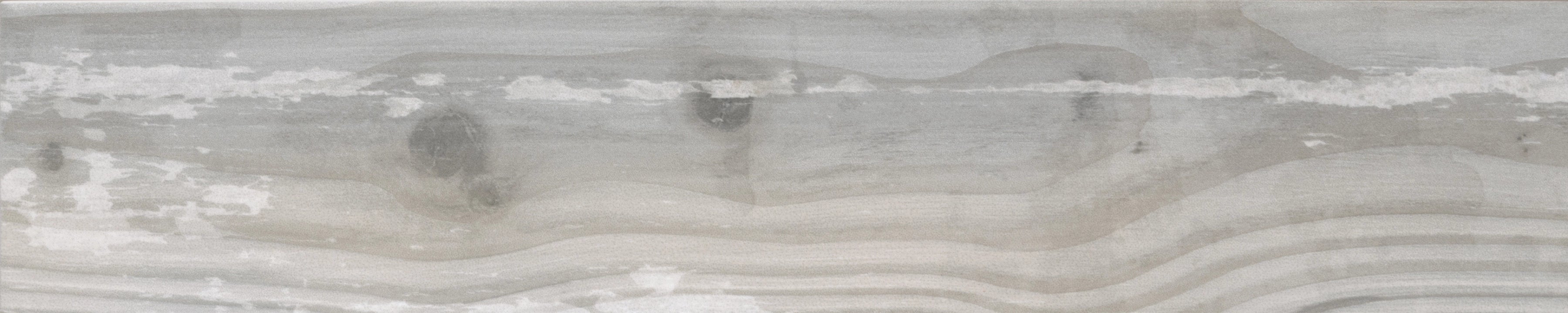 Quintessenza Ceramiche, Legnetti - LGN103M - Grigio, Matt, 6x30cm, 8.00mm