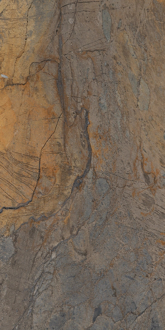 EmilCeramica, Tele Di Marmo Reloaded - EJWY---Fossil-Brown-Malevic,-Lappato,-120x278cm,-6.50mm,-Rett.
