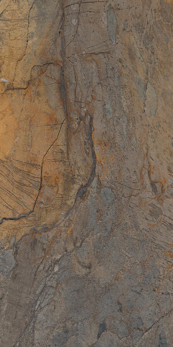 EmilCeramica, Tele Di Marmo Reloaded - EJWY---Fossil-Brown-Malevic,-Lappato,-120x278cm,-6.50mm,-Rett.