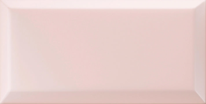 Ceramica Vogue, Bisello - RAL 7044 - Rosa, Satinada, 10x20cm, 7.00mm