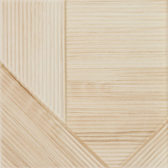 Dune Ceramica, Stripes - 187547 - Bamboo, Matt, 25x25cm, 10.00mm, Rett.