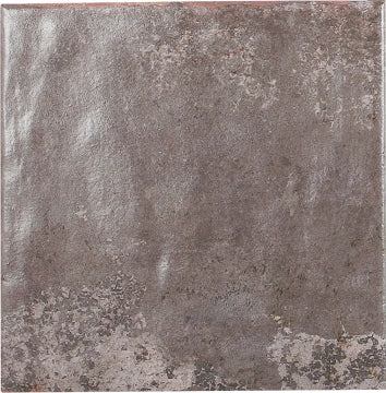 Carmen Ceramica, Tennessee - Grey, Satin, 13.8x13.8cm, 8.50mm, Rett.