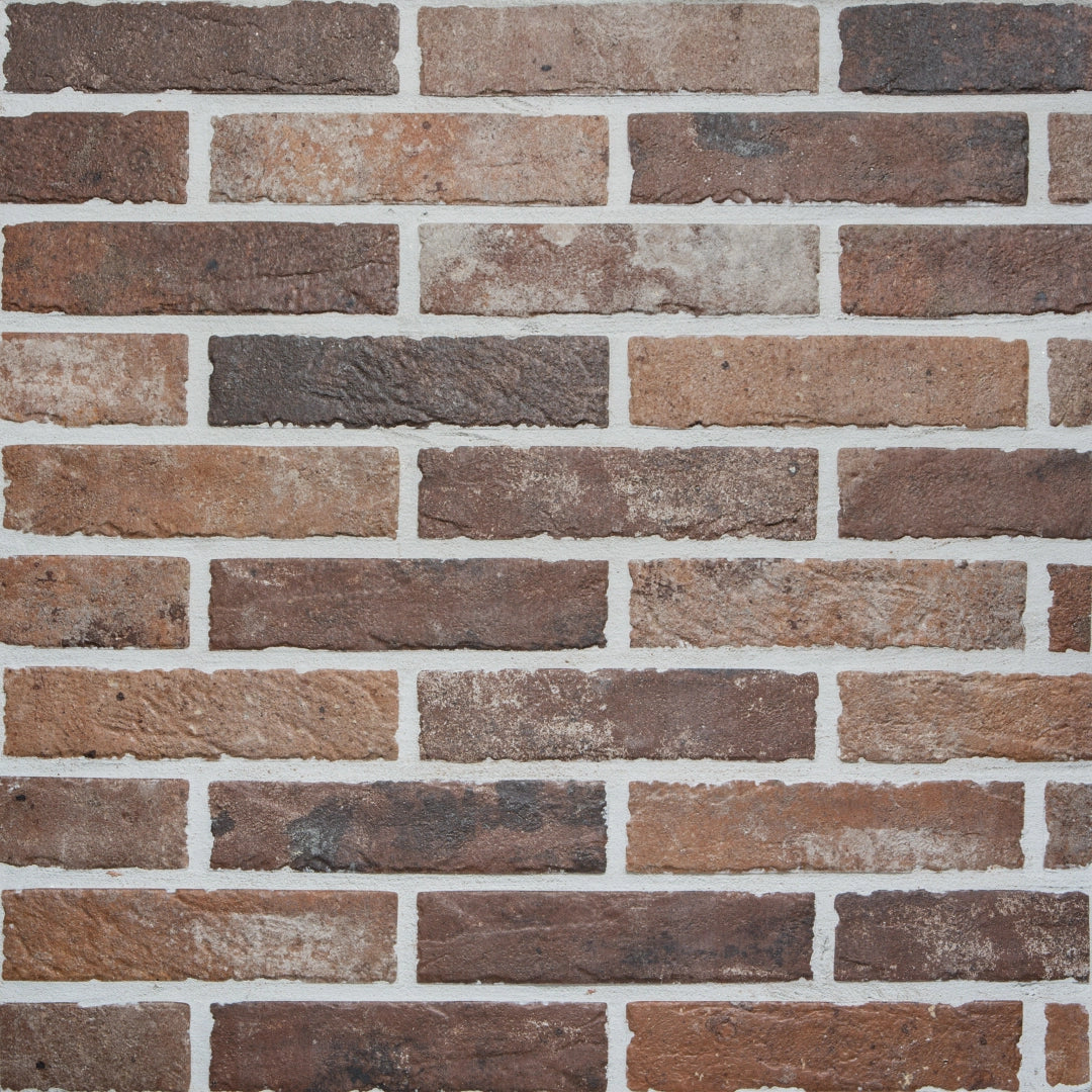 Ceramica Rondine, Tribeca - J85886 - Old Red, Naturale, 6x25cm, 9.50mm