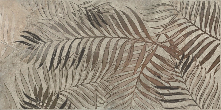 Dado Ceramica, Wallpapers - 303524 - Bronze Fern, Naturale, 60x120cm, 9.50mm, Rett.