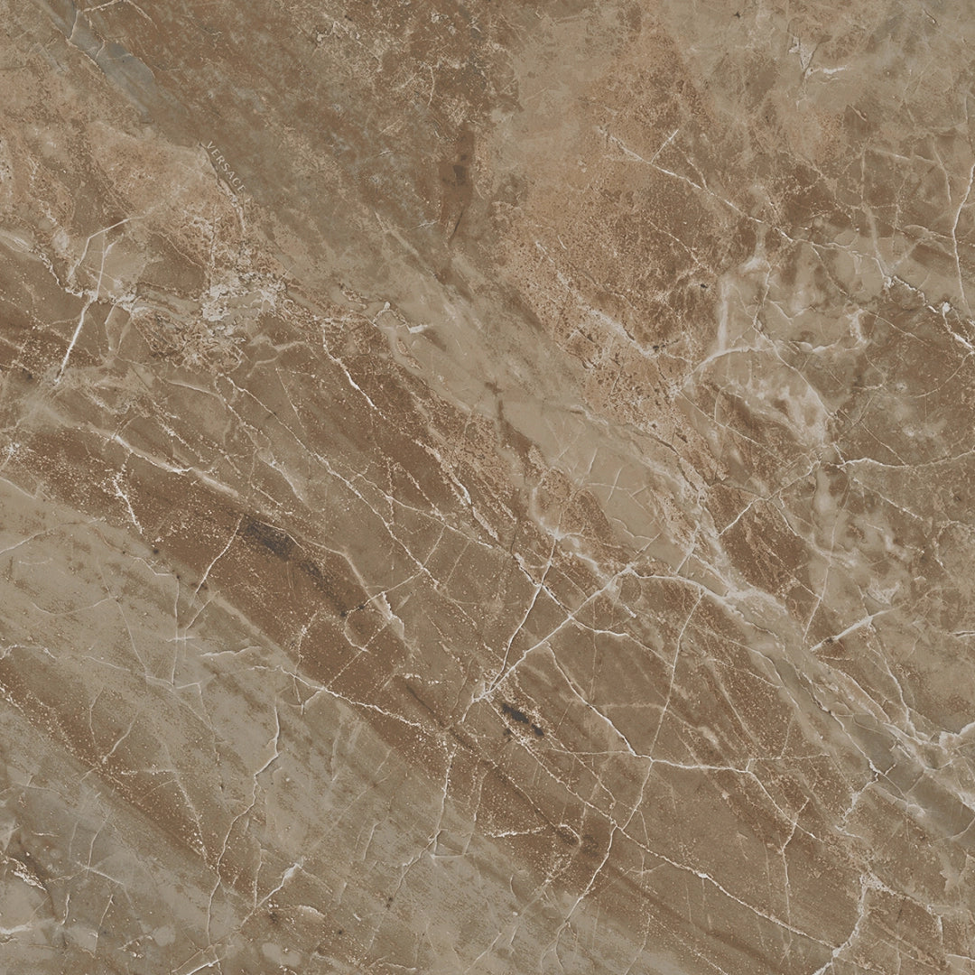 Versace Tiles, Marble - 240017 - Marrone, Lappato, 58.5x58.5cm, 10.00mm, Rett.