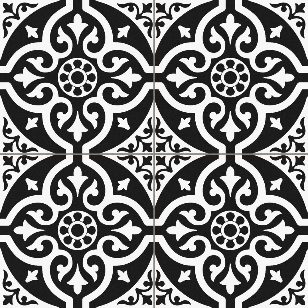 Prissmacer, Pre. Chester/pre. Circle/pre. Do - Pre. Chester Black, Matt, 45x45cm, 8.50mm, Rett.