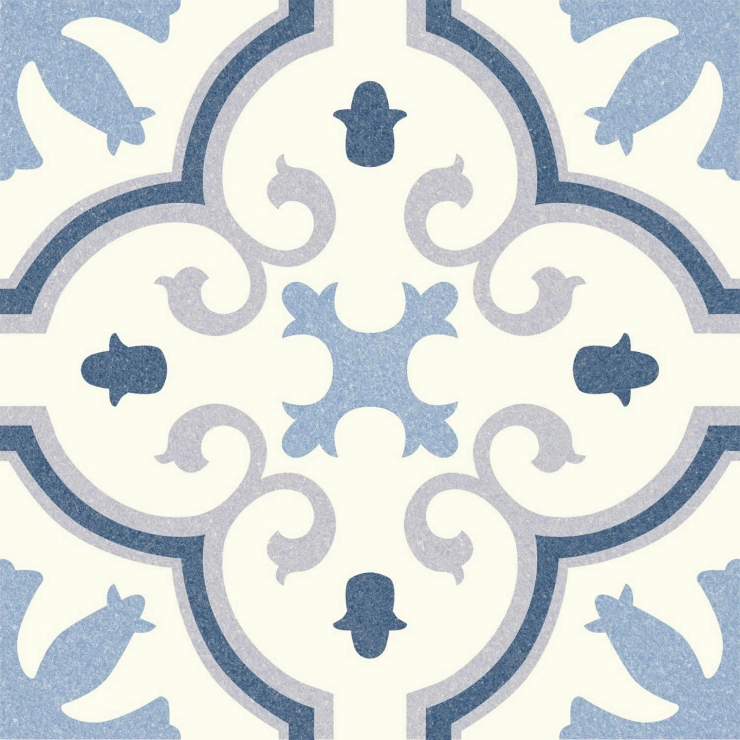 Codicer, Riviera - Montecarlo Blue, Naturale, 25x25cm, 10.00mm, Rett.