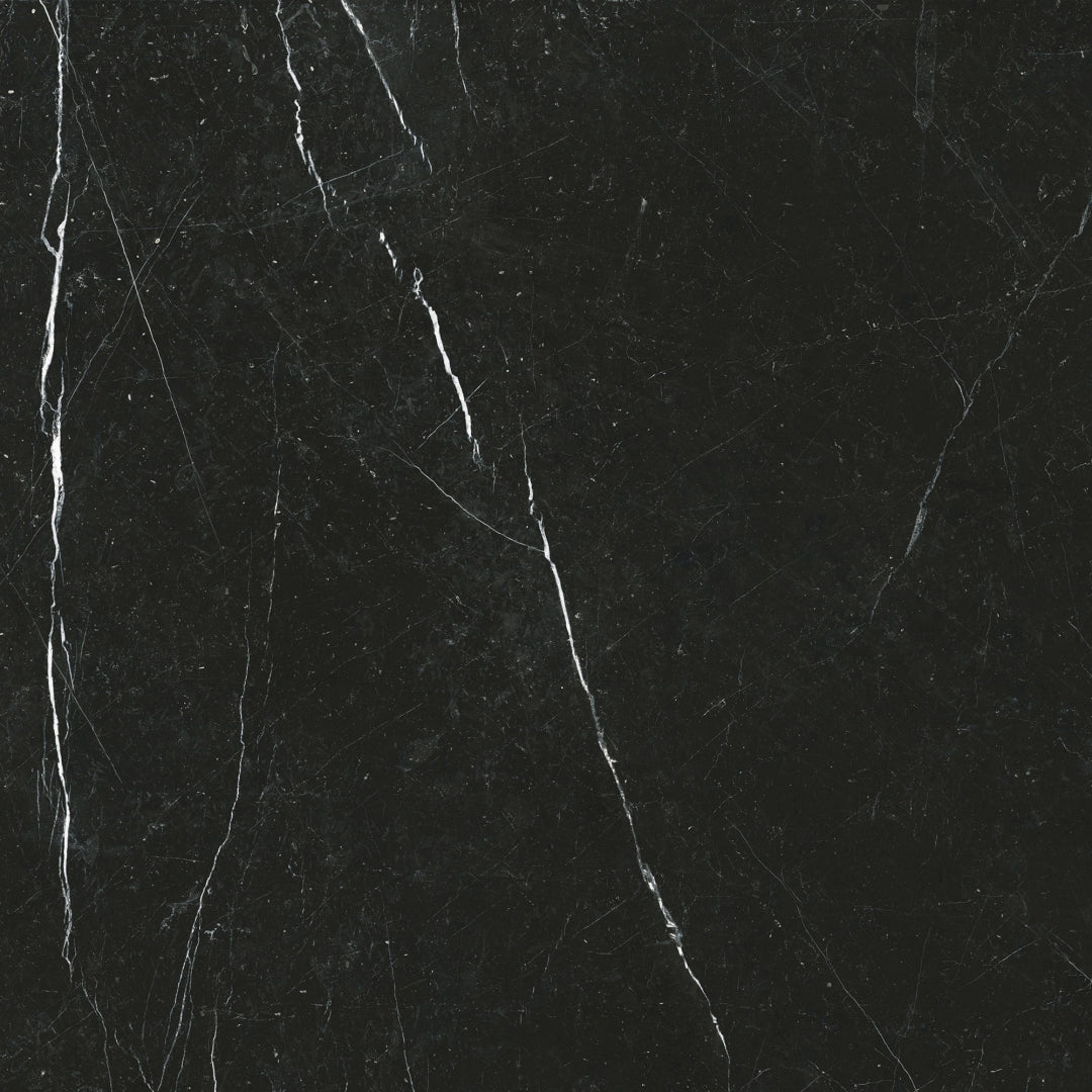 Impronta Ceramiche, Marmi di Impronta - IMI0412L - Nero Marquinia, Lappato, 120x120cm, 9.00mm, Rett.