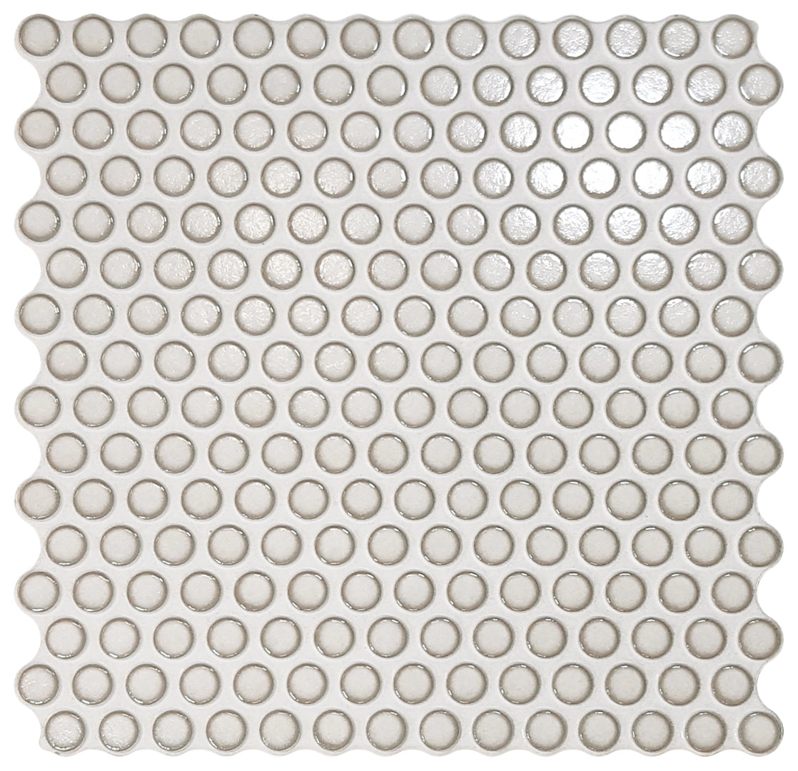 Realonda, Penny - Dakhla White, Brillo, 31x31cm, 9.00mm