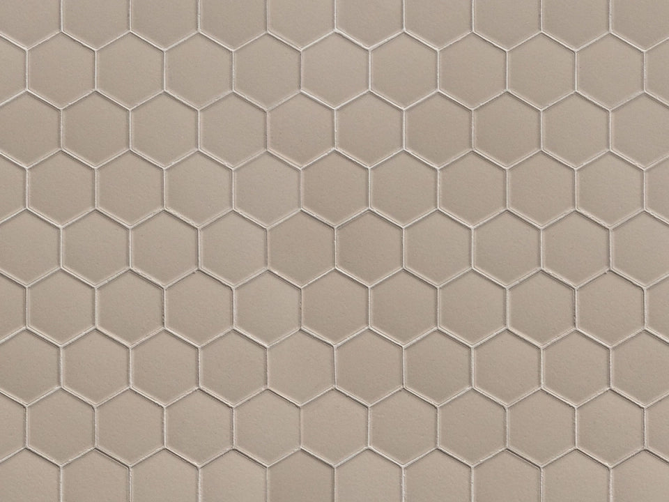 Terratinta Ceramiche, Hexa - Dutch White, Matt, 14x15cm, 10.00mm, Rett.
