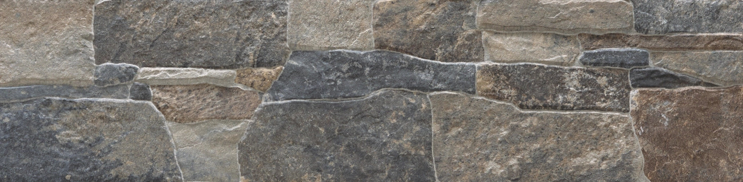 Ceramica Rondine, Lyon - J88562 - Multicolor, Naturale, 15x61cm, 11.00mm, Rett.