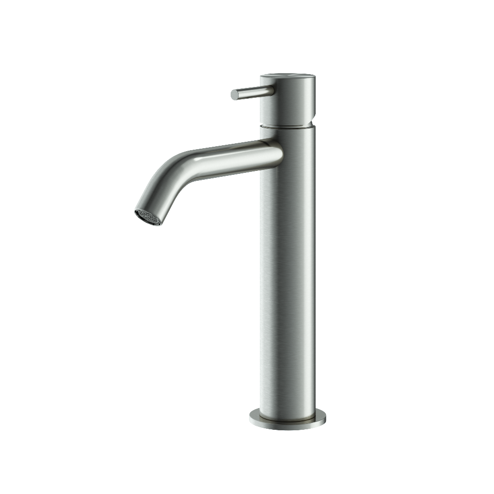 Hotbath Archie AR003M wastafelkraan medium RVS 316 - RVS