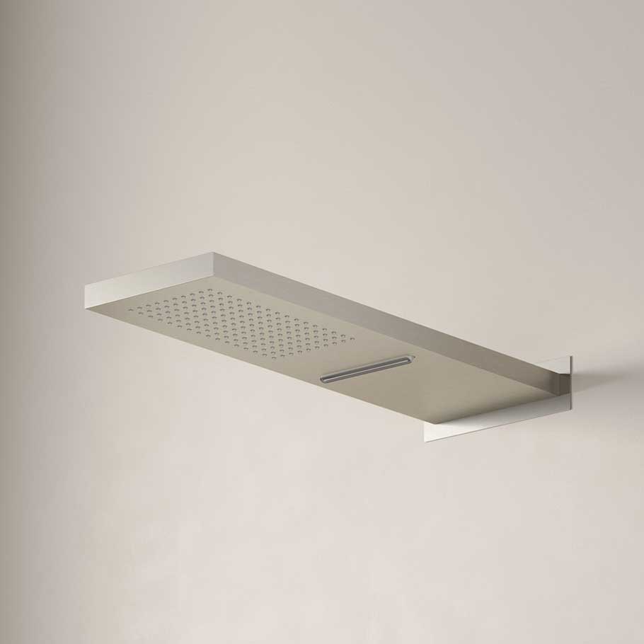 Hotbath Archie AR193 Cascade opbouw wand hoofddouche RVS 316 - RVS