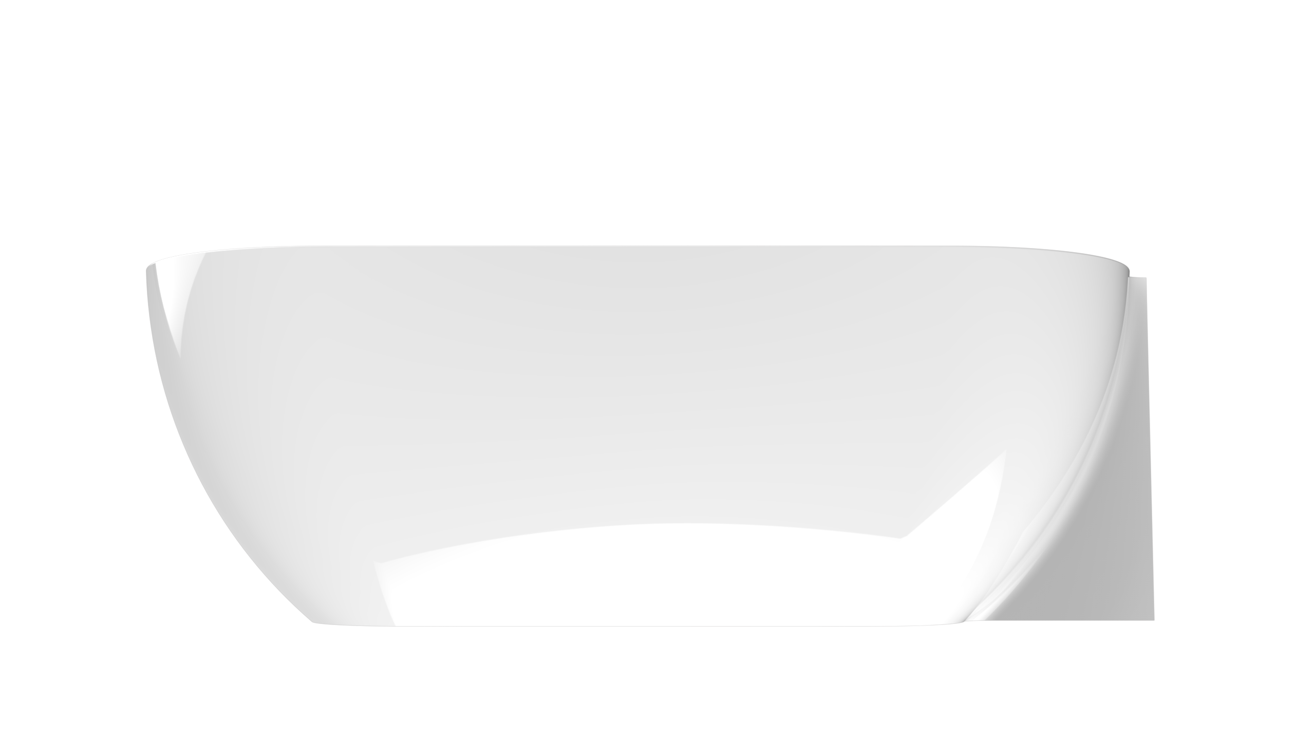Arcqua - Havana back to wall ligbad 170x80 glans wit links