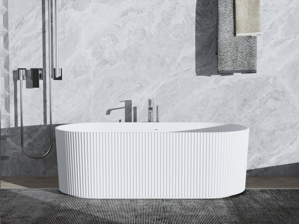 Arcqua - Costilla vrijstaand ligbad 170x80 acryl glans wit