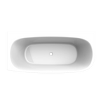 Arcqua - Tira back to wall ligbad 170x80 acryl glans wit links