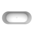 Arcqua - Pinto back to wall ligbad 180x80 mat wit