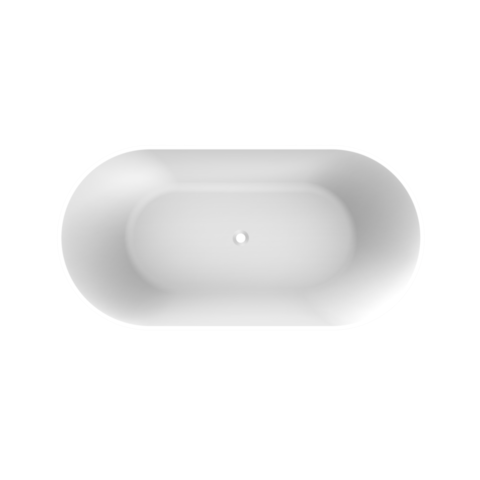 Arcqua - Cusco vrijstaand ligbad 165x84 mat wit