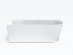 Arcqua - Santo back to wall ligbad 178x80 acryl mat wit links