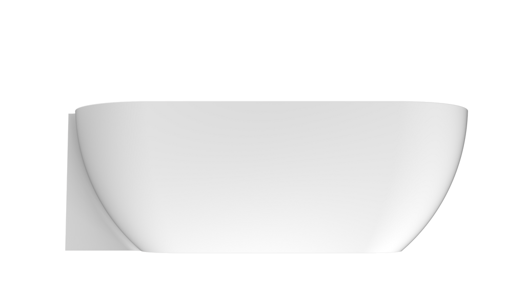 Arcqua - Havana back to wall ligbad 170x80 mat wit