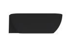 Arcqua - Havana back to wall ligbad 170x80 mat zwart